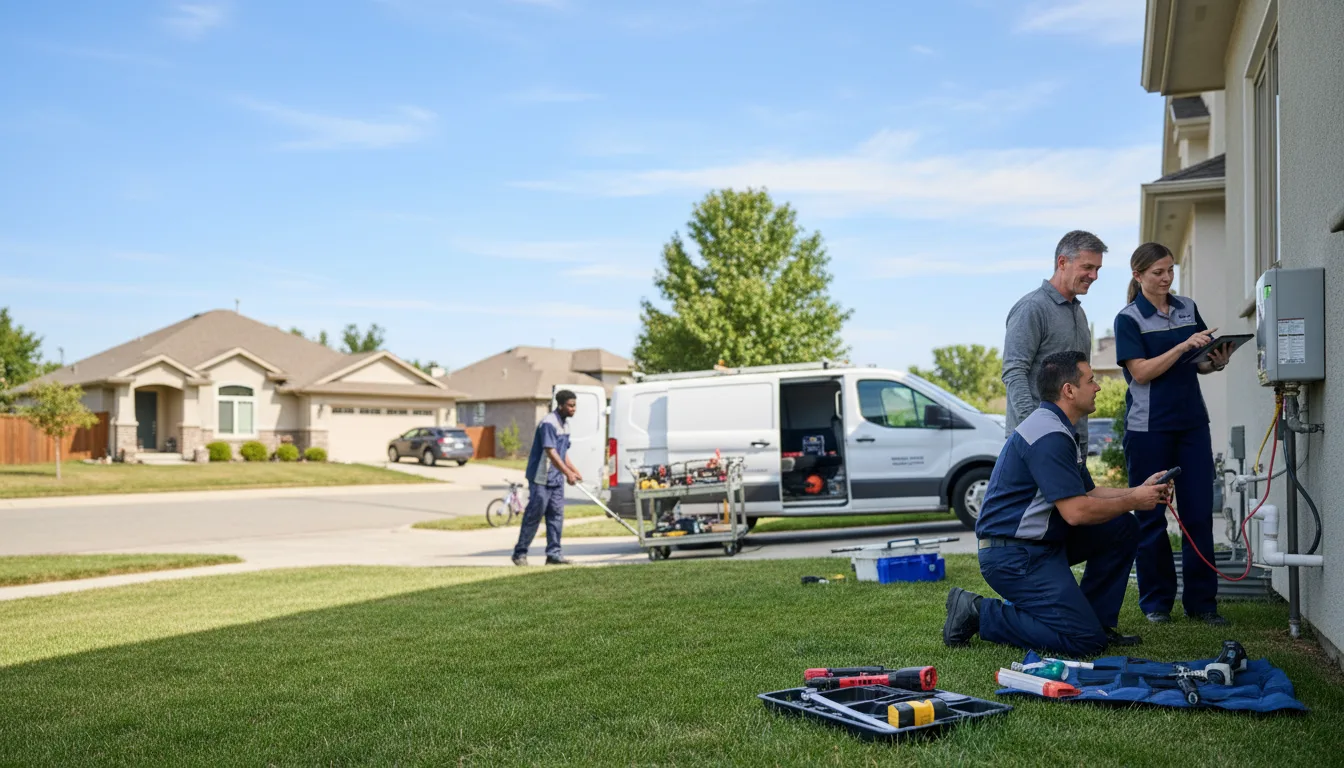 Tankless water heater service in Granite Bay, CA